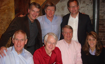 Photo of Allan Glanville, Jim Kirklin, Hermann Reichenspurner and others