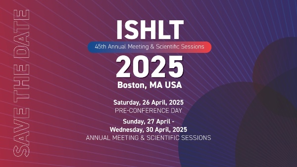 Save the Date for ISHLT2025