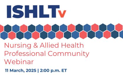 Nursing & Allied Health Professional Community Webinar | 11 March, 2025 at 2:00 p.m. ET