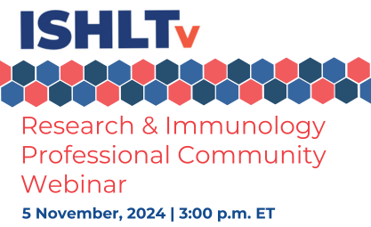 Research & Immunology Professional Community Webinar 5 November, 2024