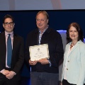 Photo of 2024 Frank Pagani Mentorship Award Winner Greg Snell and Others