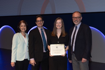 Photo of 2024 ISHLT Research Grant Recipient Rachel Crossland and others