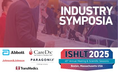 ISHLT2025 Industry Symposia on Monday, 28 April