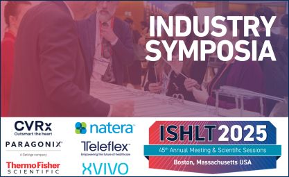 ISHLT2025 Industry Symposia on Tuesday, 29 April